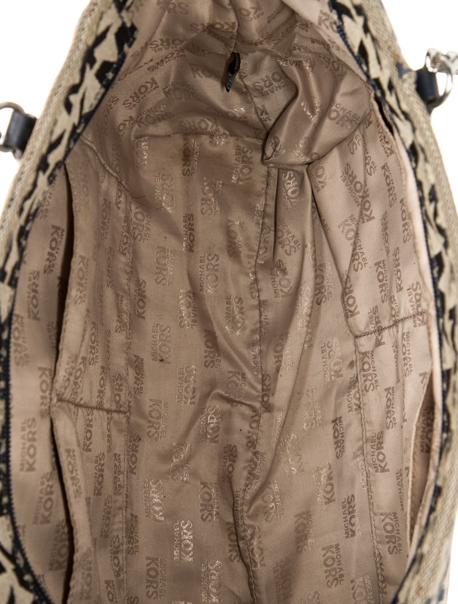 Michael Michael Kors Monogram Top Handle Bag